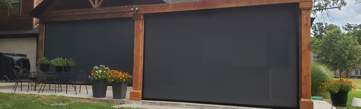 Black housing charcoal screen