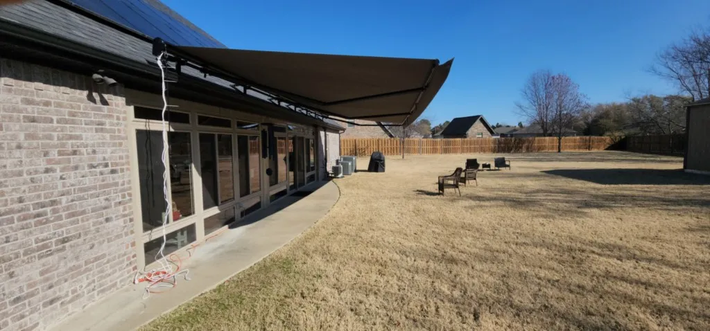 28 ft awning Thornberry subdivision Springdale Arkansas