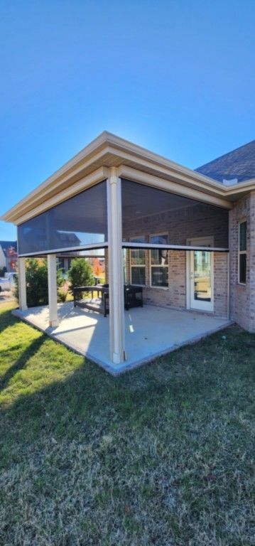 Electric patio screens insect screen Fayetteville Arkansas Electric patio screens insect screen Fayetteville Arkansas