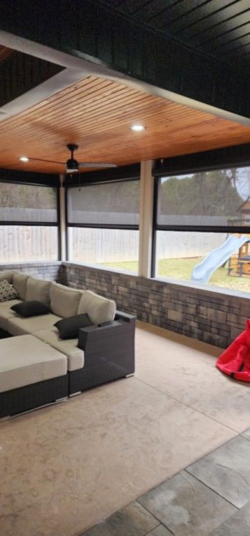 Fayetteville Arkansas motorized patio screens Fayetteville Arkansas motorized patio screens