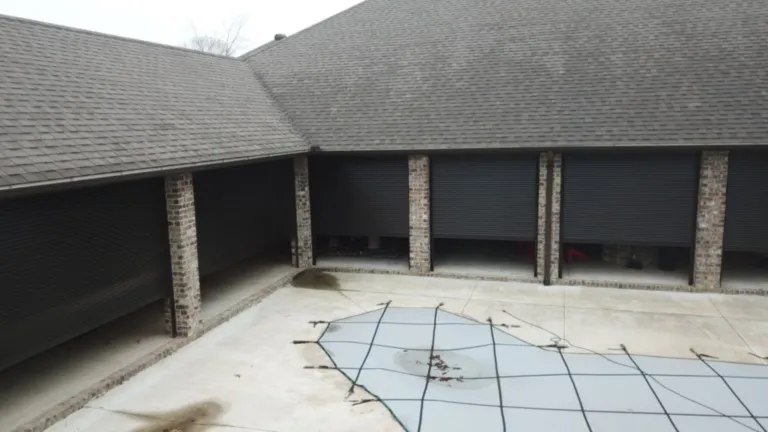 Security shutters for patio installation Fort Smith Arkansas