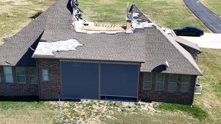 Drone footage motorized retractable screens survive 115 mph winds with no blowouts Drone footage motorized retractable screens survive 115 mph winds with no blowouts